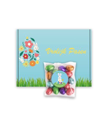 Paaseitjes assorti (100 gram) brievenbus paasgeschenk