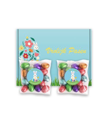 Paaseitjes assorti (200 gram) brievenbus paasgeschenk
