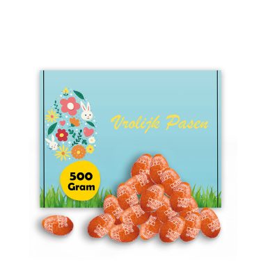 Tony’s Chocolonely Extra Grote Paaseitjes Melk Karamel Zeezout 500 gram