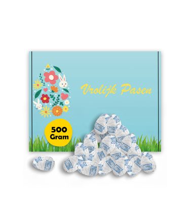 Tony’s Chocolonely Extra Grote Paaseitjes Wit 500 gram